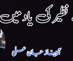 بے نظیر کی یاد میں