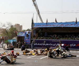 ایران میں فوج کی پریڈ پر دہشت گردانہ حملہ 24 جوانوں کی موت ،55سے زائد زخمی