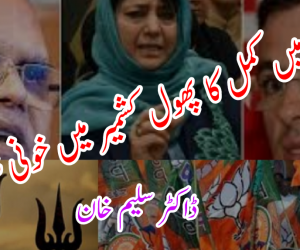 گوا میں کمل کا پھول کشمیر میں خونی ترشول