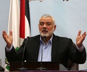 فلسطین کے خلاف صدی کی ڈیل نافذکرنے کی کوشش کی گئی تو پوری فلسطینی قوم سروں پر کفن باندھ کر میدان میں نکل آئے گی :اسماعیل ھنیہ