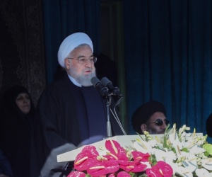 ہم نے سر اٹھا کر جینا سیکھا ہے ،امریکہ کے سامنے کبھی نہیں جھکیں گے:ڈاکٹر حسن روحانی