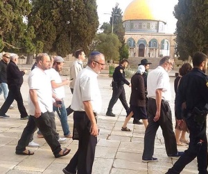 انتہا پسند صہیونی حکومت مسجد اقصیٰ کو یہودی معبد میں تبدیل کرنا چاہتی ہے :فلسطین