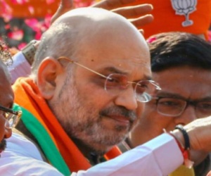 امیت شاہ کی ریلی میں بھی ’سی اے اے ‘ خلاف احتجاج ،لوگوں نے کیا زدوکوب