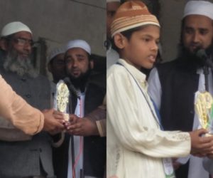 اسحاق انگلش میڈیم اسکول میں تقریری مقابلہ وکوئز کمپٹیشن کا اختتام