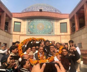 سراج الدین قریشی مسلسل چوتھی مرتبہ انڈیا اسلامک کلچر سینٹر کے صدر منتخب ۔ عارف محمد خان کو بدترین شکست کا سامنا