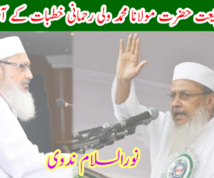 امیر شریعت حضرت مولانا محمد ولی رحمانی خطبات کے آئینے میں 