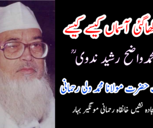 زمیں کھا گئی آسماں کیسے کیسے   مولانا محمد واضح رشید ندویؒ