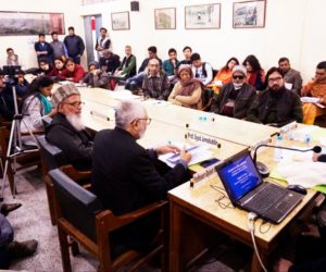 آئی او ایس کے زیر اہتمام ” ہندستان وایران میں آریائی قوم “ کے عنوان پر پروفیسر راجیش کوچھر کا لیکچر