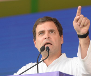 کانگریس اقلیتی سیل کی ریلی میں راہل گاندھی کا خطاب ۔آر ایس ایس اور مودی پر زودارحملہ ۔مسلمانوں کے مفاد کی کوئی بات نہیں