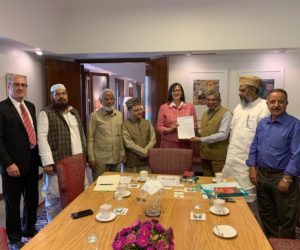 نیوزی لینڈ کی سفیر سے مسلم مجلس مشاورت کے وفد کی خیر سگالی ملاقات