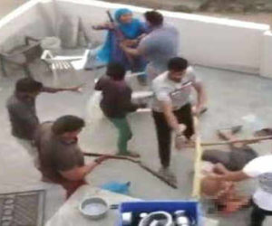 منصوبہ بند سازش کے تحت ہمارے گھروں پر حملہ کیا گیا، 40 منٹ بعد پہونچی پولس