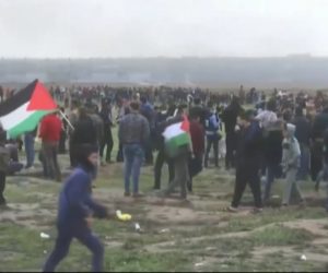 حقِ واپسی مارچ ، ہزاروں فلسطینیوں کا اسرائیل کے خلاف احتجاج