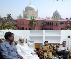 دار العلوم دیوبند میں روحانی سکون ملتا ہے !   الیکشن جائزہ کار آئی پی ایس ونود کمار کی نائب مہتمم مولانا عبدالخالق مدراسی سے ملاقات ۔ 