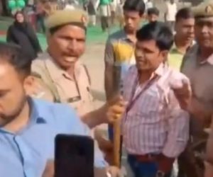 مراد آباد میں بی جے پی کارکنان نے کی الیکشن افسر کی پٹائی