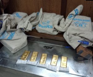 انتخابی کمیشن کے نگراں دستہ نے 146 کلو گرام سونا ضبط کیا