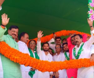 بی جے پی نے ایک سازش کے تحت میرے باپ کو پھنسایا ہے لیکن بیٹا ابھی زندہ ہے :تیجسودی یادو