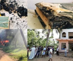 سری لنکا میں مسلم مخالف فساد، ایک شخص ہلاک، مسجد میں قرآن مجید کی بے حرمتی