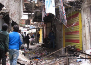 عراق: مارکیٹ میں خودکش بم دھماکا، 11 افراد ہلاک، 15 زخمی