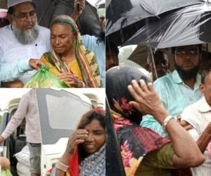 سیلاب سے متاثرہ علاقوں میں حالات کا جائزہ لینے پہونچی امارت شرعیہ کی ٹیم 