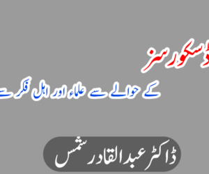 مدرسہ ڈسکورسز کے حوالے سے علماء اور اہل فکر سے چند باتیں