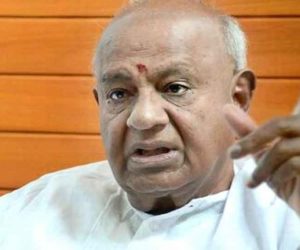 سابق وزیر اعظم دیو گوڑا کو وی پی ہاو¿س خالی کرنے کاحکم