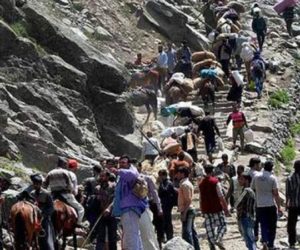 کشمیر میں دہشت گردانہ حملہ کا خطرہ۔ روکی گئی امرناتھ یاترا