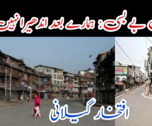 کشمیر کی بے بسی: ہمارے بعد اندھیرا نہیں اجالا ہے! 
