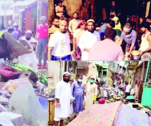 جمعیۃ علماء مہاراشٹر کا وفد سیلابی علاقوں میں پہونچ کر متاثرین کے درمیان کیا ریلیف کی تقسیم 