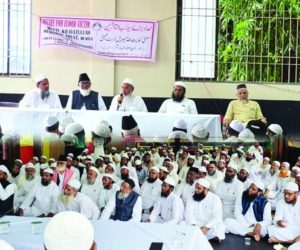 جمعیۃ علماء مہاراشٹر سیلاب متاثرین کی باز آباد کاری کے لئے کمر بستہ