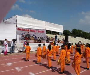 نیو ہورائزن بپلک اسکول میں دوسرا کھیل اتسو 2019 کا انعقاد۔جواہر لال نہرو اسٹیڈیم میں کھلاڑیوں نے دکھایا اپنی صلاحیتوں کا جوہر