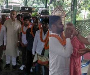 شدت پسند عناصر اور ماب لنچنگ گے ملزمین کا مالا پہناکر ہوا استقبال!