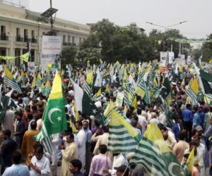کشمیریوں کے ساتھ اظہار یکجہتی کیلئے پاکستان میں نکالی گئی ہزاروں احتجاجی ریلیاں