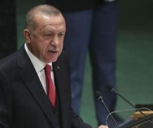 ترک صدر طیب اردوان نے اقوا م متحدہ میں مسئلہ کشمیر کو اٹھایا ۔ انصاف اور سچائی کی بنیاد پر تنازع حل کرنے کا مطالبہ