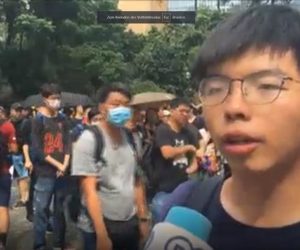 جرمن چانسلر ہماری مدد کریں، ہانگ کانگ کے مظاہرین کی اپیل