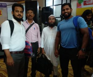 پرگتی میدان بک فیئر میں این ایچ اسکول کے اساتذہ کا دورہ