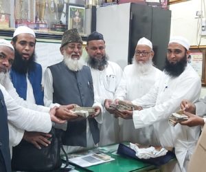 سیلاب متاثرین کی باز آباد کاری کیلئے جمعیۃ علماء شمال مغربی زون، ممبئی سے 27 لاکھ روپئے کی امداد