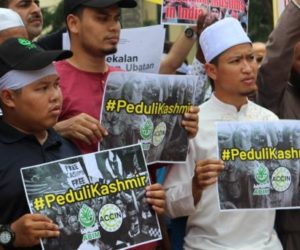 کشمیر میں حقوق انسانی کی سنگین خلاف ورزی پر ملیشیا میں تاریخی مظاہرہ ۔ چالیس سے زائد تنظیموں کی شرکت