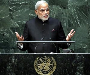 مہاتما گاندھی کا عدم تشدد اور امن کا پیغام آج بھی دنیا کے لئے ضروری: یو این جنرل اسمبلی میں پی ایم مودی کا خطاب