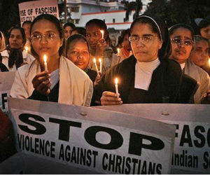 ہندوستان میں عیسائیوں پر حملے کے واقعات میں اضافہ ۔اتر پردیش میں سب سے زیادہ