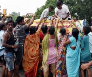 بہار: پٹنہ میں سیلاب متاثرین کا حکومت اور انتظامہ کے خلاف سخت احتجاج