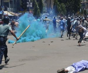 بنگلا دیش میں گستاخانہ مواد پر ہنگامے پھوٹ پڑے ، 4 افراد جاں بحق !