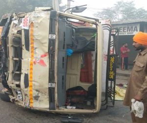 پنجاب میں شدید سڑک حادثوں کے دوران چھ افراد کی موت !