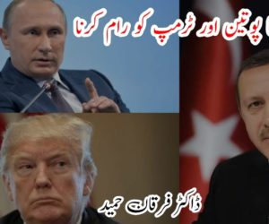 ایردوان کا پوتین اور ٹرمپ کو رام کرنا