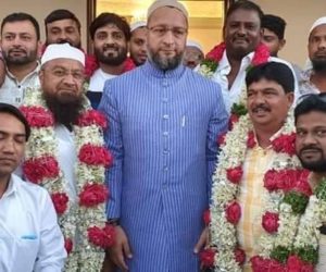 مالیگاؤں و دھولیہ کے نومنتخب اراکان اسمبلی کا حیدرآباد میں استقبال !