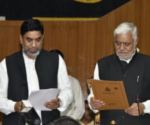 ہریانہ کے معروف رہنما چودھری آفتاب احمد نے حلف لیا ۔ عوامی مسائل حل کرنا اور ان کی آواز پر لبیک کہنا ہماری اولین ترجیح ہوگی