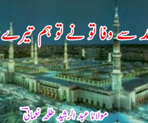 کی محمد سے وفا تو نے تو ہم تیرے ہیں!