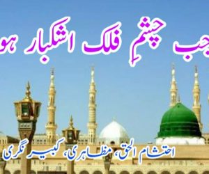 جب چشمِ فلک اشکبار ہوئی