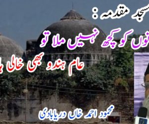بابری مسجد مقدمہ :     مسلمانوں کو کچھ نہیں ملا تو عام ہندو بھی خالی ہاتھ ہیں! 