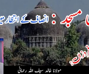 بابری مسجد: انصاف کے انتظار میں (۲)