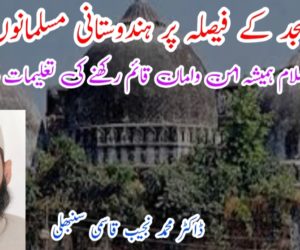 بابری مسجد کے فیصلہ پر ہندوستانی مسلمانوں کا صبر